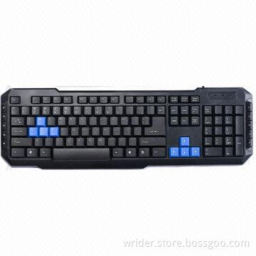 Multimedia Keyboard with 10 Hot Keys